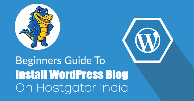 Install WordPress on Hostgator India