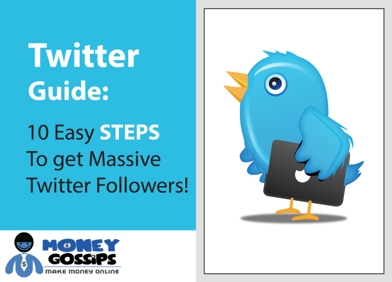 10 Easy STEPS to get Massive Twitter Followers