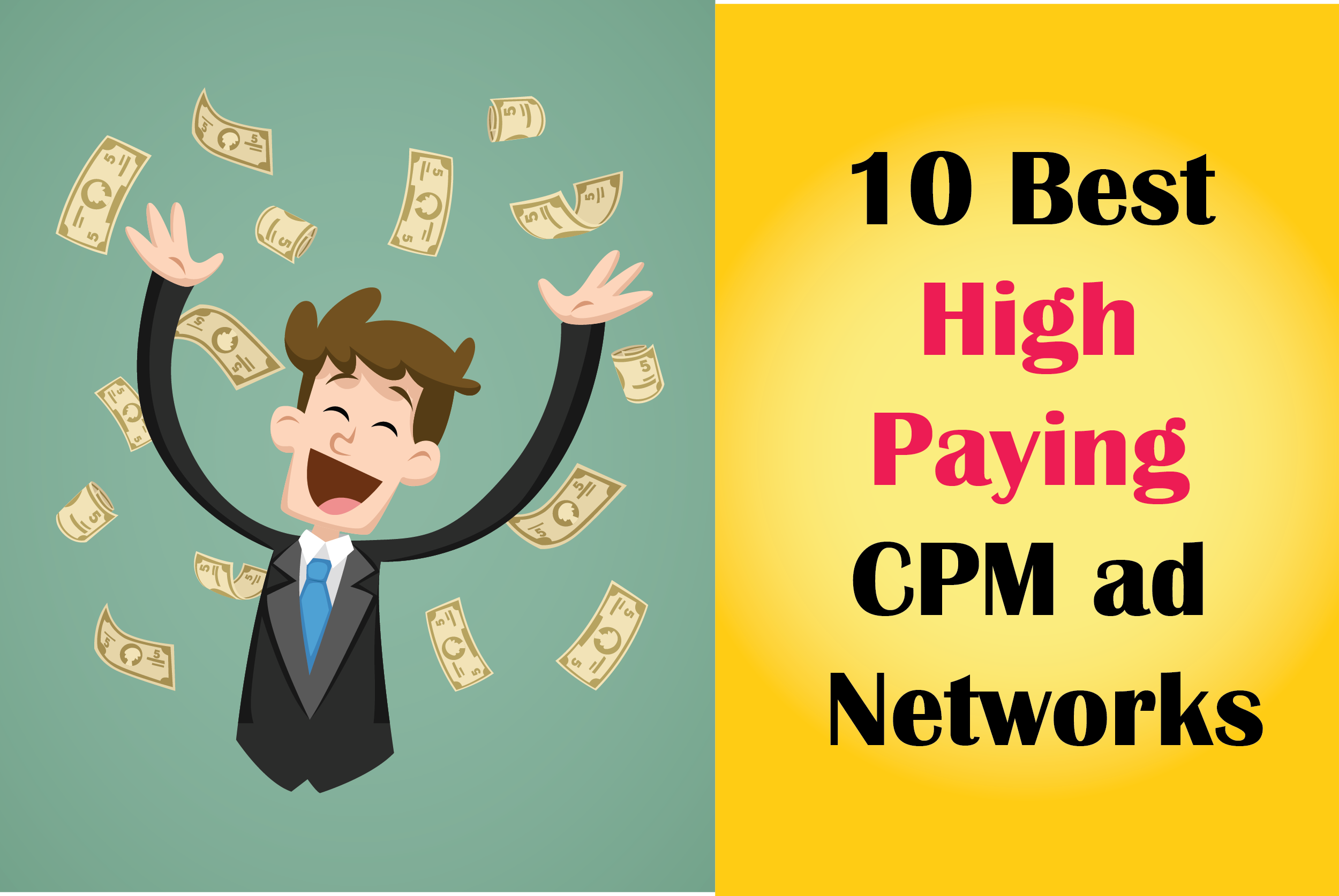 10 Best High Paying CPM ad Networks