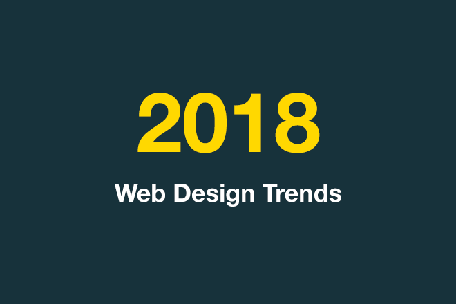 Web Design Trend 2018