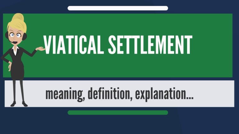 All That You Need to Know about Viatical Settlements